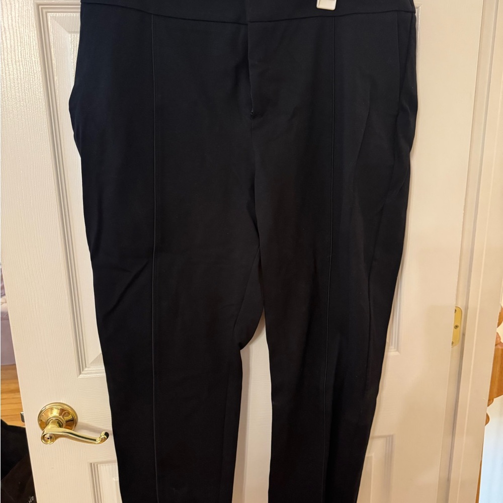 Eloquii Black Slim Fit Trousers